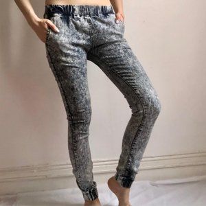 Denim blue joggers 👖✔️